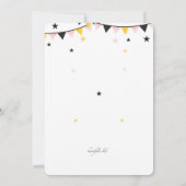 Karnevalsfeier Einladung (Rückseite)