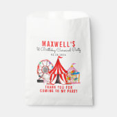Karnevalsfestival Circus Show Vielen Dank zum Gebu Geschenktütchen (Vorderseite)