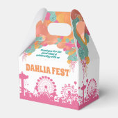 Karnevalsfestival Floral und Balon Geschenkschachtel (Rückseite)