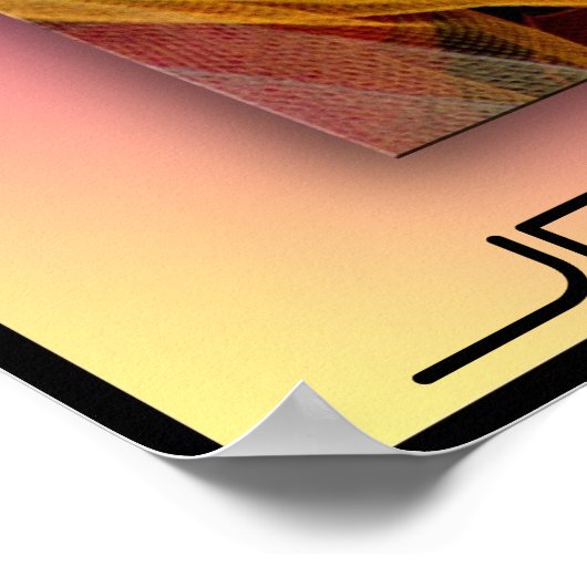 Karnevalsgebäck Poster (Ecke)