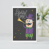 Karnevalskarte Karte (Stehend Vorderseite)