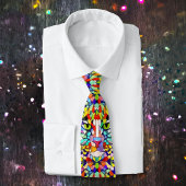 Karnevalskatze Künstlerische Tierwelt auf Party Krawatte