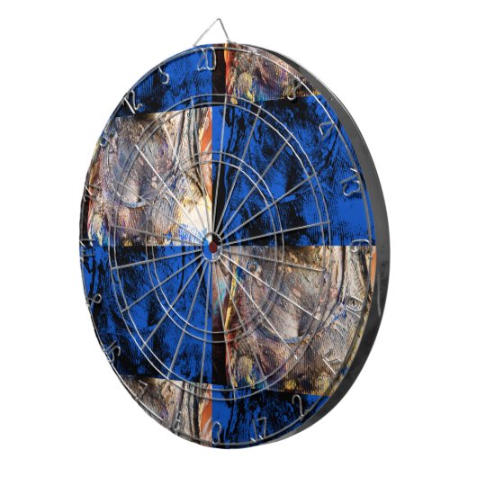 Karnevalskiste Dartscheibe (Vorderseite rechts)