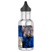 Karnevalskiste Edelstahlflasche (Links)