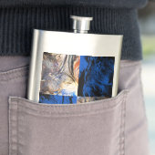 Karnevalskiste Flachmann (Beispiel)