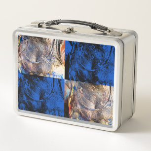 Karnevalskiste Metall Brotdose