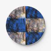 Karnevalskiste Pappteller (Vorderseite)