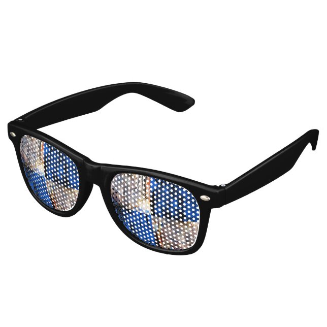Karnevalskiste Partybrille (Schrägansicht)