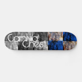 Karnevalskiste Skateboard (Horizontal)
