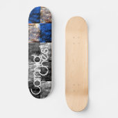 Karnevalskiste Skateboard (Vorderseite)