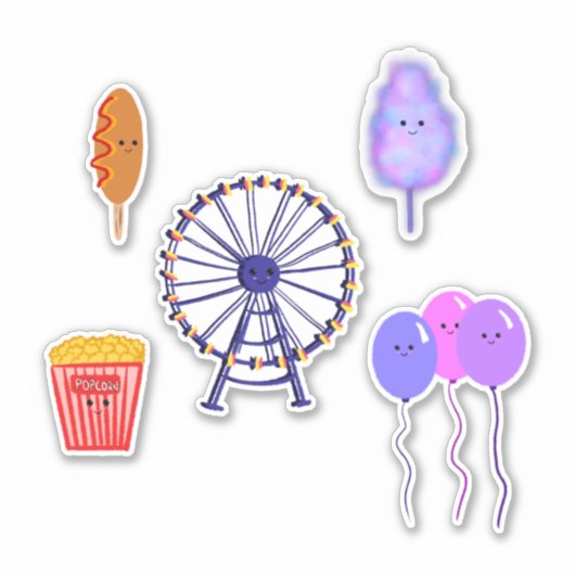 Karnevalskleber Aufkleber (Vorderseite)