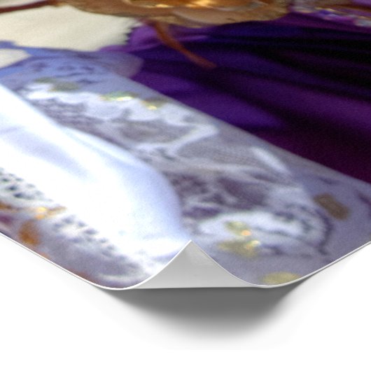 Karnevalskostüm, Venedig Poster (Ecke)