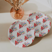 Karnevalskreis niedlicher Hand Geburtstag Pappteller