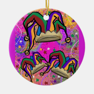 KARNEVALSKUNST KERAMIK ORNAMENT