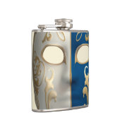 Karnevalsmaske Flachmann (Rechts)