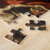 Karnevalsmaske im Nahen Osten in Venedig Puzzle (Seite)