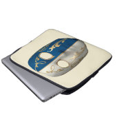 Karnevalsmaske Laptopschutzhülle (Vorne Knopf)