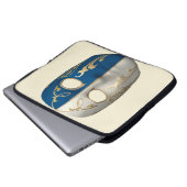 Karnevalsmaske Laptopschutzhülle (Vorne Knopf)