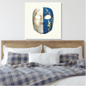 Karnevalsmaske Leinwanddruck (Insitu (Schlafzimmer))