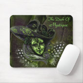 Karnevalsmaske - Mousepad Peridot Damask (Mit Mouse)