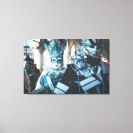 Karnevalsmasken in Venedig, Italien Leinwanddruck