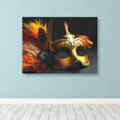 Karnevalsmasken Leinwanddruck (Insitu (Holzboden))