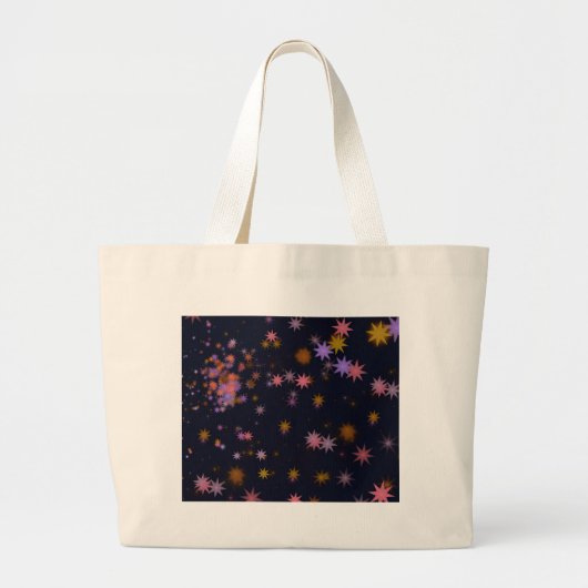 Karnevalsnacht Jumbo Stoffbeutel (Vorne)