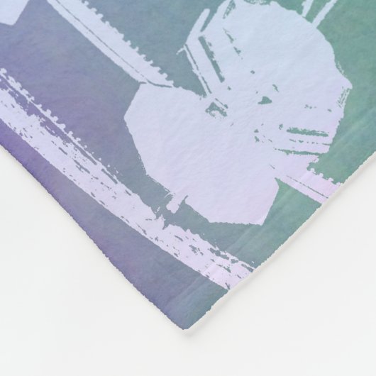 Karnevalsommer - Fleecedecke (Ecke)