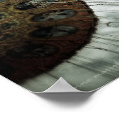 Karnevalsreise 1 Square Poster (Ecke)