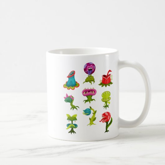 Karnevorische Pflanze Lover Kinder Sarracenia Venu Kaffeetasse (Rechts)