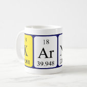 Karney Periodenname Tasse (Vorderseite Links)