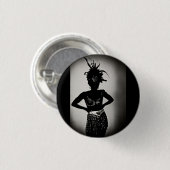 Karnival ist eine Schlampe Button (Vorne & Hinten)
