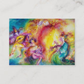 KARNIVAL / Theater, Tanz und Musik Visitenkarte (Rückseite)