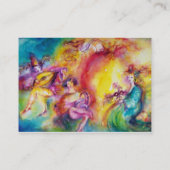 KARNIVAL / Theater, Tanz und Musik Visitenkarte (Rückseite)