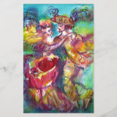 KARNIVEAU, hellrosa weiß Briefpapier (Rückseite)