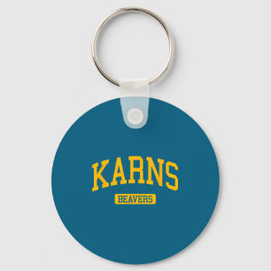 Karns High School HS Knoxville TN Uni-Sportarten Schlüsselanhänger