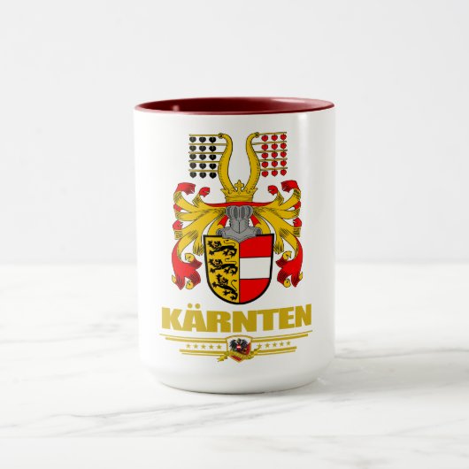 Karnten (Kärnten) COA Tasse (Zentrum)