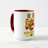 Karnten (Kärnten) COA Tasse (Vorderseite Links)
