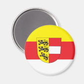 Kärntner Flagge Magnet (Vorderseite/Rückseite)