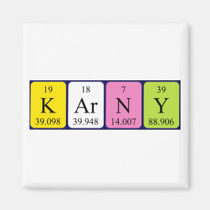 Karny Periodenmagnet Magnet