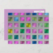 Karo 5 Postkarte (Vorne/Hinten)