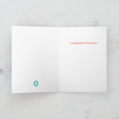 Karo an Deine Freunde - Gottesbeweis Dankeskarte (Innenseite)