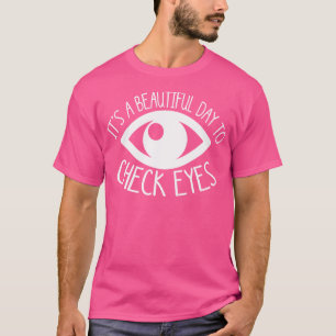 Karo Augen Augenoptiker Augenarzt Augenarzt Kranke T-Shirt