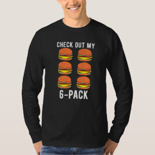 Karo aus meinem 6 Pack Burger Fitness Gym Weightli T-Shirt