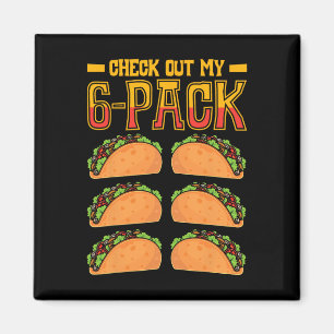 Karo aus meinem 6-Pack Taco Fast Food Cinco De May Magnet