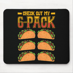 Karo aus meinem 6-Pack Taco Fast Food Cinco De May Mousepad