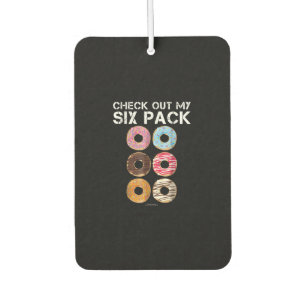 Karo aus meinem Sixpack Donut - Funny Gym Autolufterfrischer