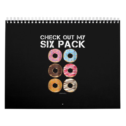 Karo aus meinem Sixpack Donut - Funny Gym Kalender (Titelbild)