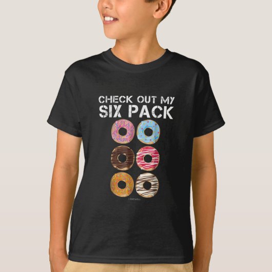 Karo aus meinem Sixpack Donut - Funny Gym T-Shirt (Vorderseite)