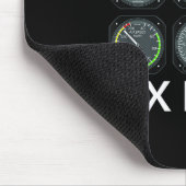 Karo aus meinem Sixpack Funny Aviation Lot fliegen Mousepad (Ecke)